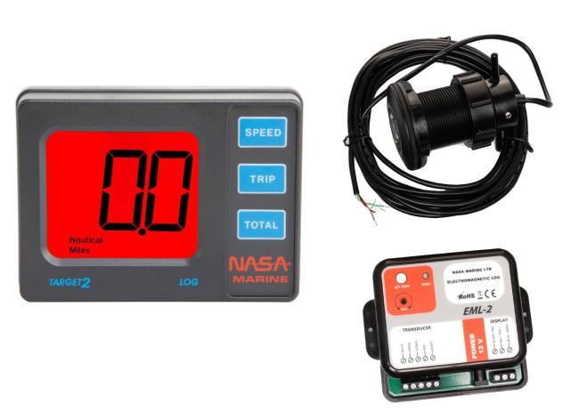 NASA MARINE Electromagnetic Log Sensor incl. Target Display