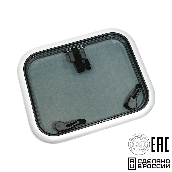 Люк палубный распашной Альбатрос 572х442