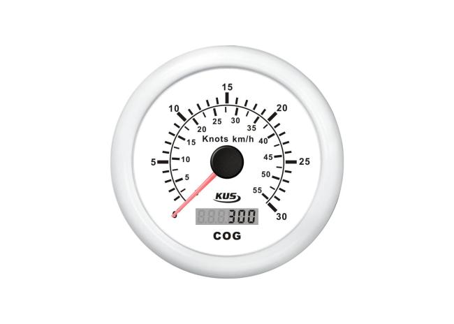 KUS Speedometer with GPS / 0-30 knots