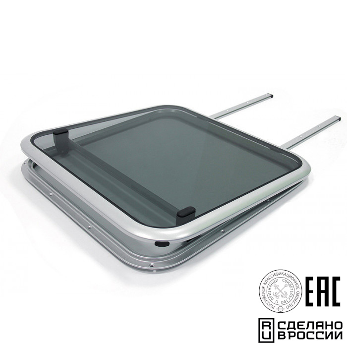 Люк палубный сдвижной Альбатрос 720х720