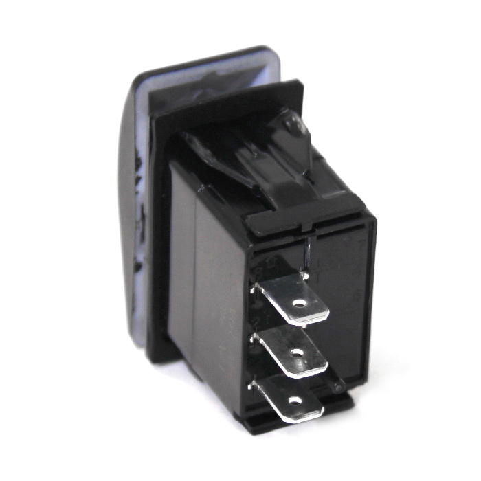 Переключатель (on)-off-(on), SPDT, 3P без подсветки NEKEKE