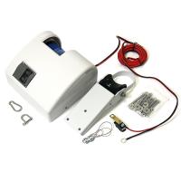 Якорная лебедка Fisherman 25 для соленых вод, с тросом 30м белая