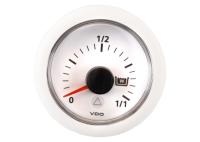 VDO Viewline Waste Water Gauge / white