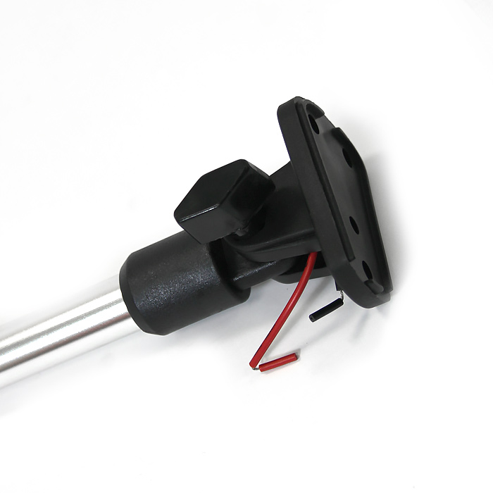 Огонь круговой светодиодный на наклонной стойке 610 мм, new