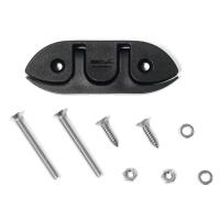 Утка швартовая складная SUNFINE 120 мм, черны нейлон