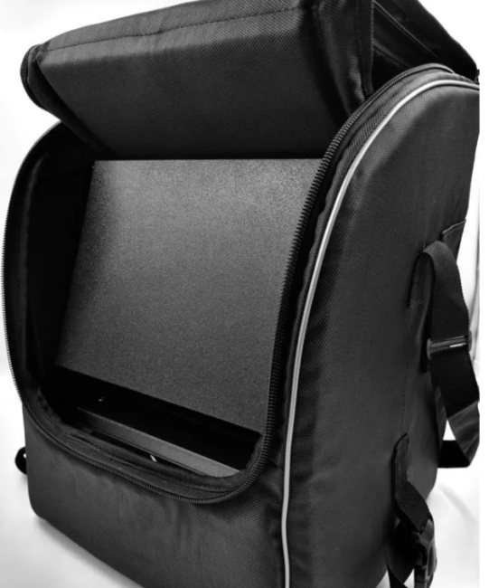 Комплект FishID Сумка-органайзер под Картплоттер L 12"+ с АКБ 60а/ч + з/у 4 pin