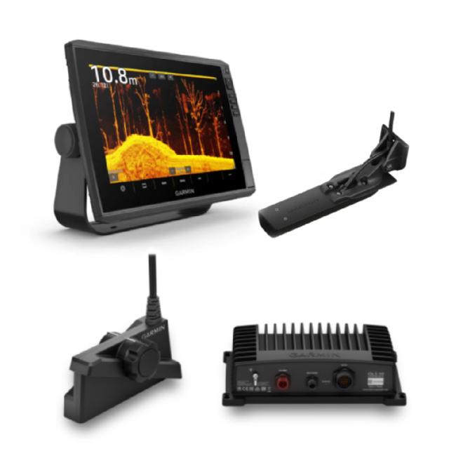 Комплект Garmin ECHOMAP Ultra 2 102sv с GT56UHD-TM + Panoptix LVS34 + GLS10
