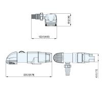 Насос осушительный автоматический 500GPH, 12В, низкопрофильный