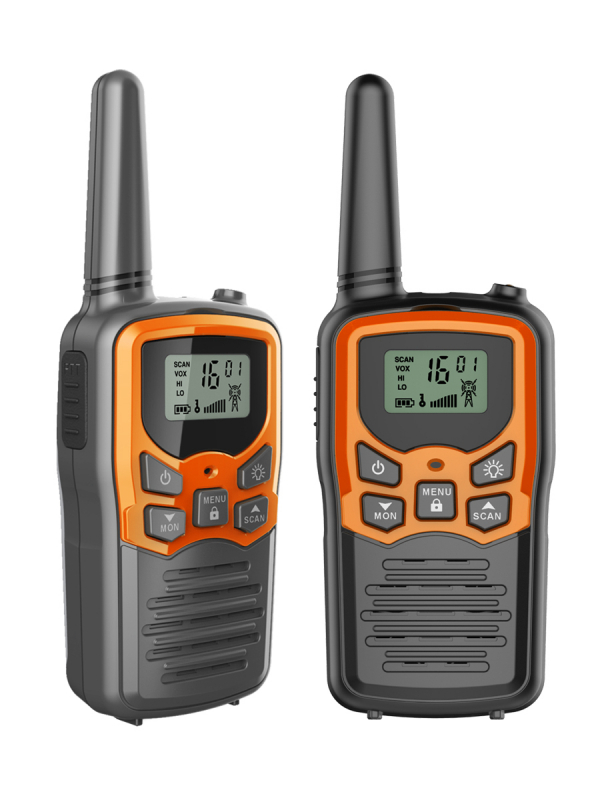 Комплект радиостанций MDI Mini Orange (чёрный/оранжевый)