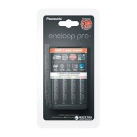 Зарядное устройство Panasonic Smart & Quick (K-KJ55HCD40E) для АА/ААА Ni-MH + 4шт АА 2500 mAh