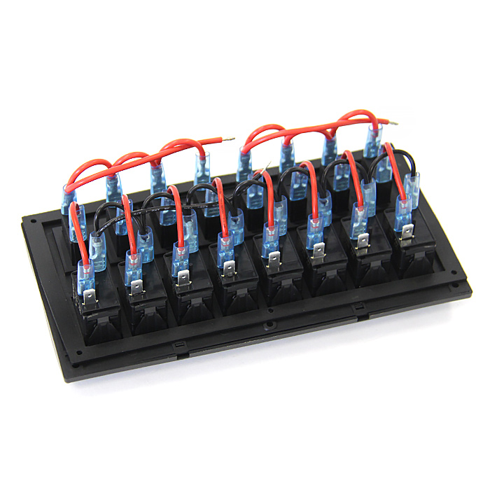 Панель переключателей 8 клавиш с предохранителями NEKEKE