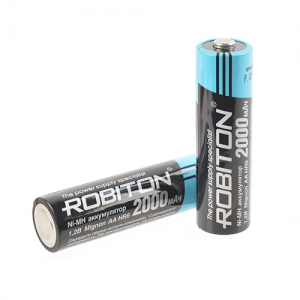 Аккумуляторы Robiton Ni-MH HR6 2000 mAh, 2 шт, AA