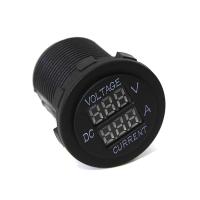 Амперметр/Вольтметр 6-30В/0A-10A с красной подсветкой NEKEKE
