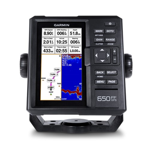 Garmin FISHFINDER 650 GPS с GT20-TM