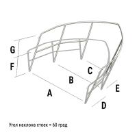 Леер носовой тип 1 (6 стоек) под заказ