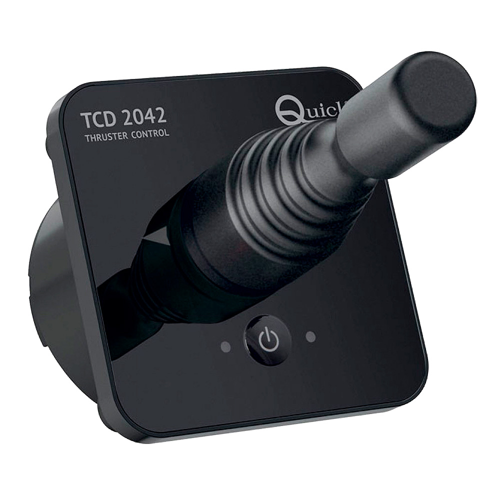Комплект подруливающего устройства Quick , 1,3 кВт, 25 кгс, 12 В, 110 мм (включает джойстик TCD2042, 6-метровый кабель, тоннель 110х750 мм)