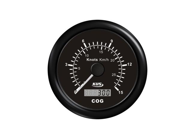 KUS Speedometer with GPS / 0-15 knots