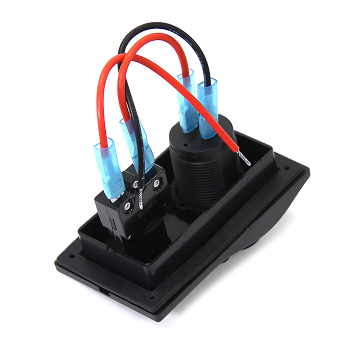 Панель с USB-разъемом и автоматическим выключателем NEKEKE