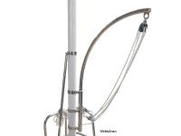 SEAVIEW RM3-LIFT Outboard Lifting Davit for Radar Pole / up to 68 kg