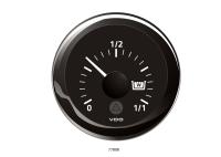 VDO Viewline Waste Water Gauge incl. Sensor / black