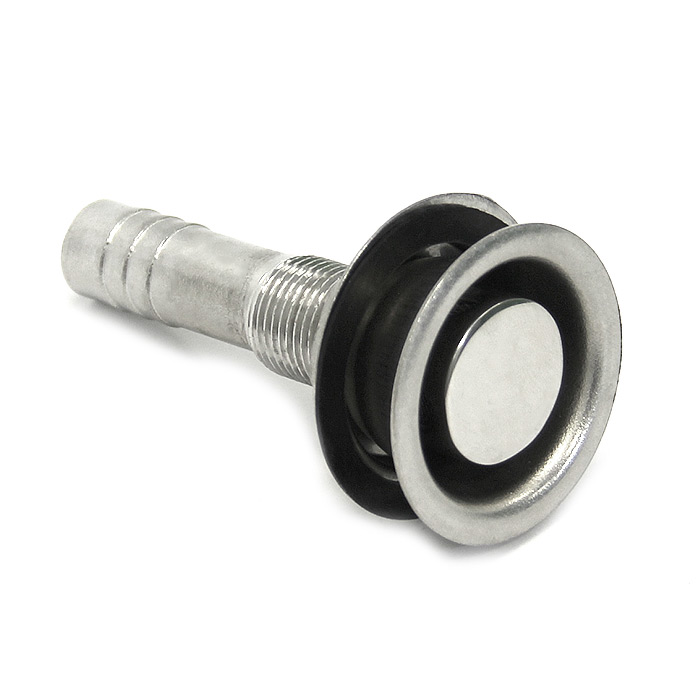 Горловина вентиляционная 16 мм, прямая