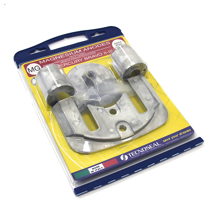 Комплект магниевых анодов BRAVO TWO/THREE