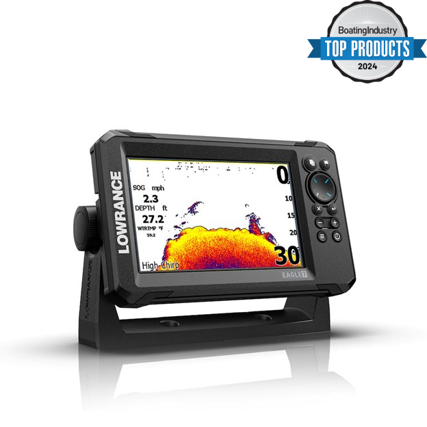 Lowrance Eagle 7 c преобразователем 50/200 HDI