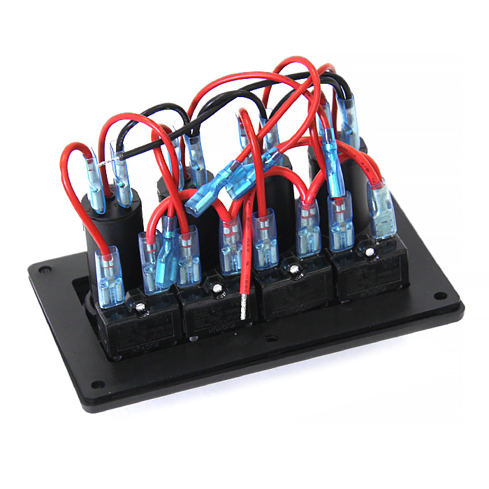 Панель сенсорных переключателей 4 *вкл-выкл и автоматическим выключателем NEKEKE