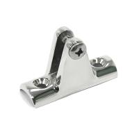 Кронштейн рамы тента на леер 22мм, нерж.сталь, с винтом