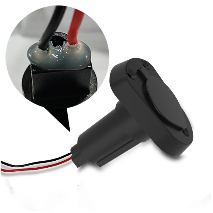 Основание для вставных огней пластик