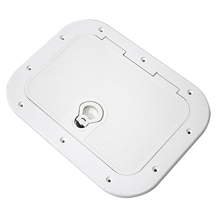 Крышка рундука 377х277 белая пластмасса