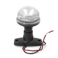 Огонь круговой светодиодный на стойке 10см, 12-24В