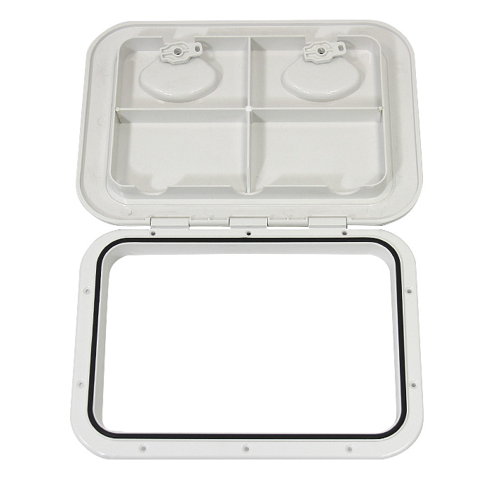 Крышка рундука SEAFLO 315x440мм, белый пластик