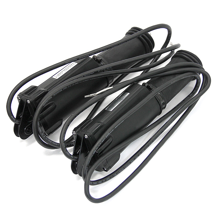 Комплект управления электромеханическими транцевыми плитами, черный 12V