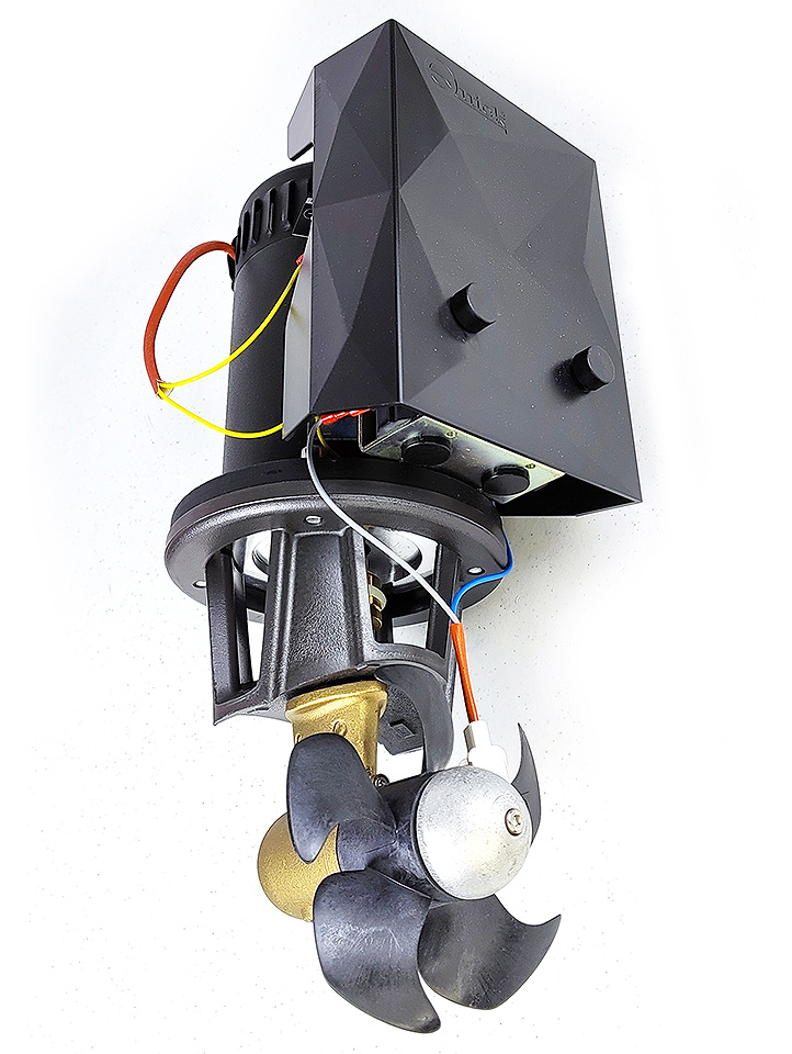 Quick Комплект подруливающего устройства, 2,2 кВт, 40 кгс, 12 В, 140 мм (включает джойстик TCD2042, 6-метровый кабель, без тоннеля)