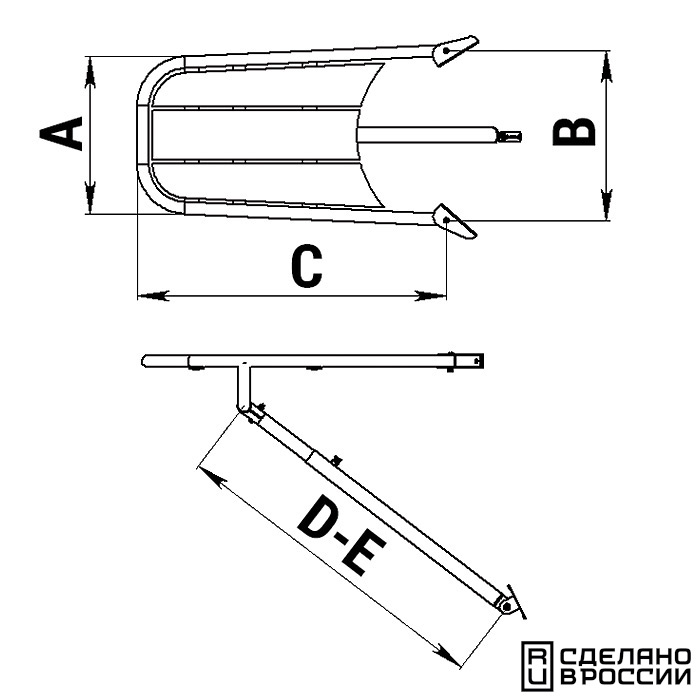Платформа носовая под заказ, ироко