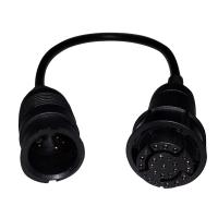 Raymarine Adaptor Cable (11 pin to 8 pin) to attach an existing 8 pin Airmar (CP370 style connector) transducer to AXIOM Pro