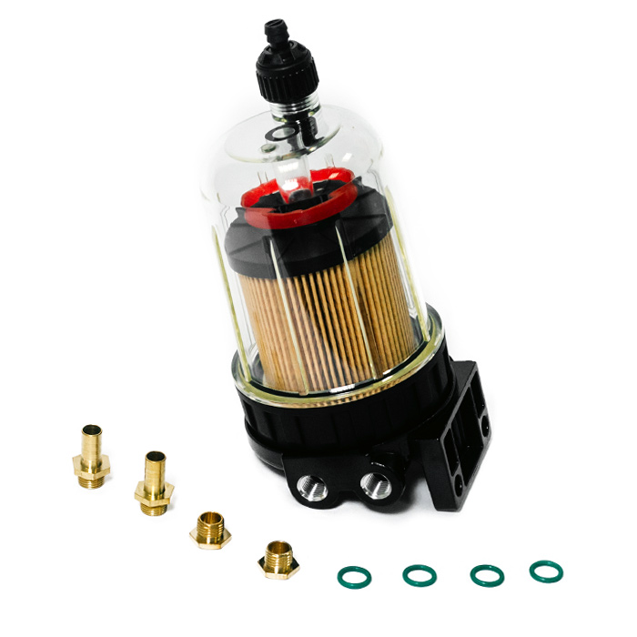 Фильтр-сепаратор топливный SUNFINE 10 микрон, для четырех тактных ПЛМ