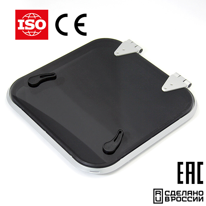 Люк палубный безрамный Пеликан 522x522 R75