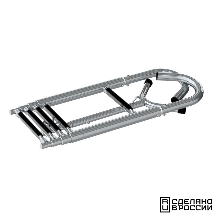 Трап телескопический носовой, 5 черных ступени (ширина 275 мм.)