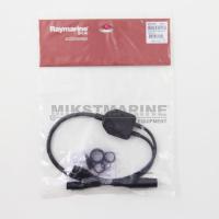 Raymarine Y-Cable (25 pin to 9 & 7 pin) to attach a DownVision (CPT-1xx)Transducer & an Airmar (direct connect to ax7/eSx7 MFD) transducertoAXIOM RV