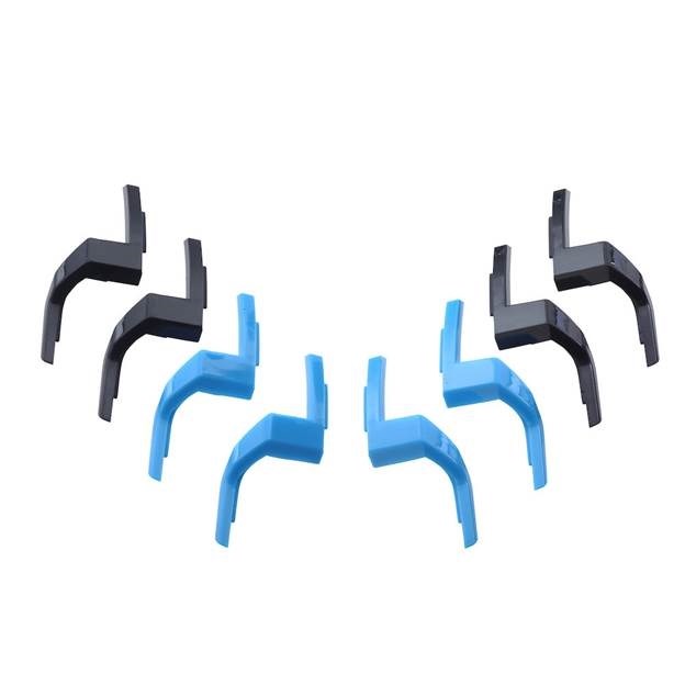Пластиковые клипсы Lowrance Blue and Black Corner Detail Clips