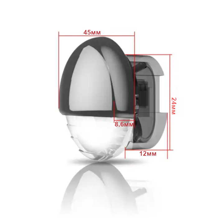 Светильник светодиодный для подсветки палуб и трапов, холодный белый свет