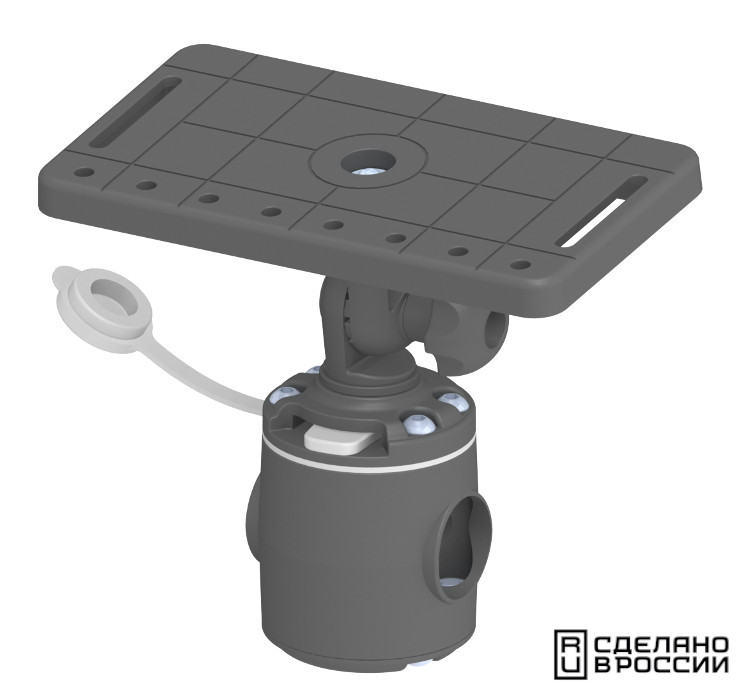 Площадка монтажная на леер быстросъемная