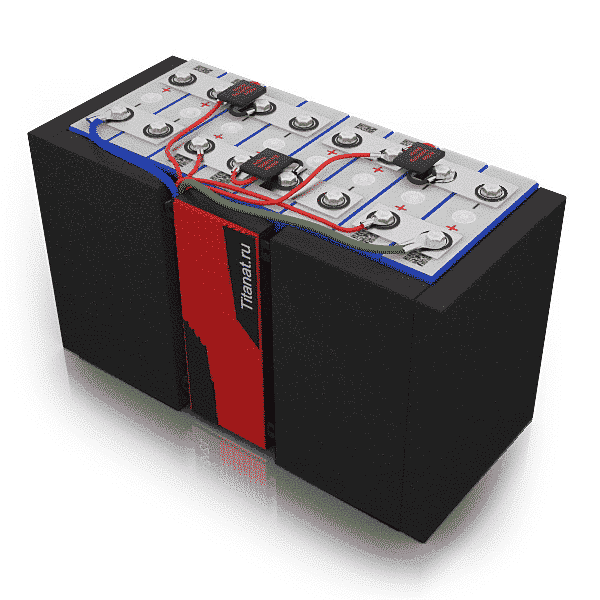 LiFePO4 24V 104Ah Аккумулятор защищенный 1