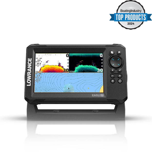Lowrance Eagle 7 c преобразователем 50/200 HDI