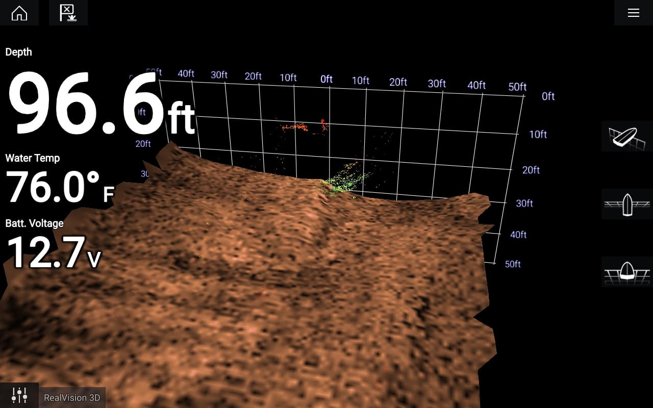 RAYMARINE RV-220 Bronze Thru-Hull Transducer Set