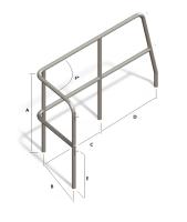 Леер кормовой правый борт (4 стойки) под заказ