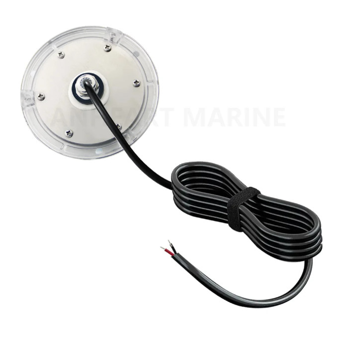 Светильник светодиодный подводный, нержавеющая сталь, синий свет