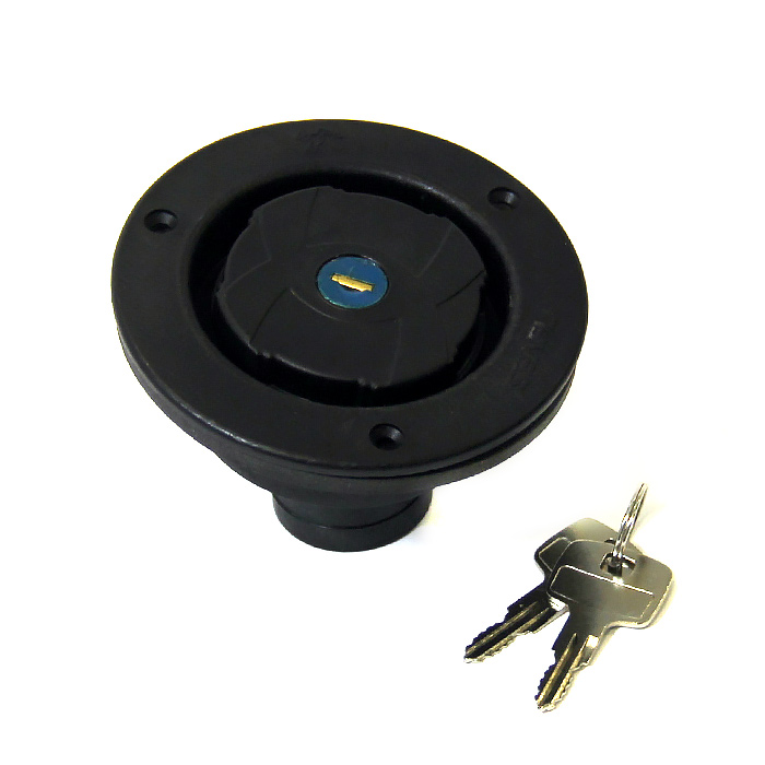 Горловина заливная SEAFLO с замком, черная